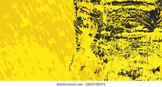 black and yellow abstract dirty grunge background