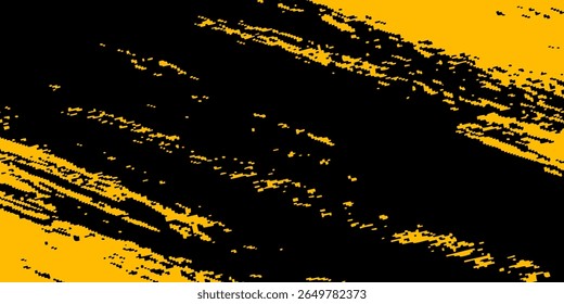 black and yellow abstract dirty grunge background