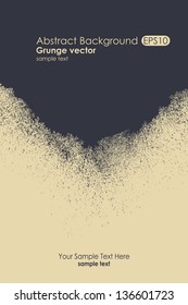 Black and yellow abstract grungy background