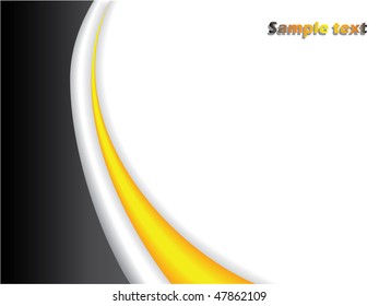 Black and yellow background