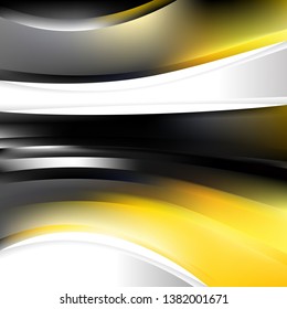 Black and Yellow Background Design Template