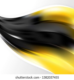 Black and Yellow Background Design Template