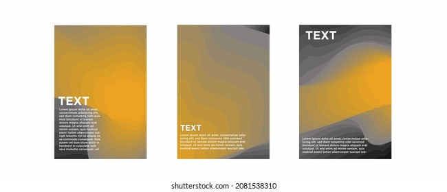 black yellow background. yellow black fluid background illustration. modern black yellow background. perfect for printed materials, banners, promotional media, flyers, book covers and more