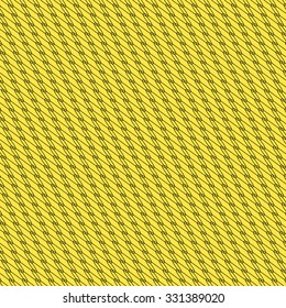 Black / yellow background with interlacing lines, abstract pattern