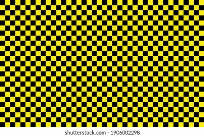 Black Yellow Checkered Pattern Background Vector Stock Vector (Royalty ...