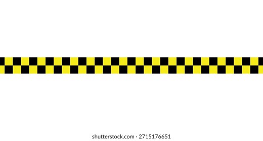 Patrón de ajedrez negro y amarillo. Ilustración vectorial sin fisuras de tablero de ajedrez. Abstractas tablero de ajedrez a cuadros para el juego. Forma de rectángulo geométrico de rejilla. Bandera de la raza. Suelo de mosaico retro.