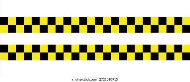 Black and yellow chess pattern. Checkerboard seamless vector illustration. Abstract checkered checkerboard for game. Grid geometric rectangle shape. Race flag. Retro mosaic floor.