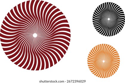Black yellow dark red mandala on white background 