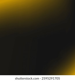 Black and yellow gradient color abstract background. Wallpaper design