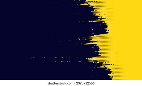 black and yellow grunge modern thumbnail background