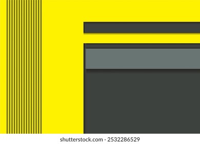 Fondo abstracto de semitono amarillo negro