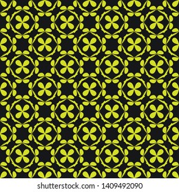 Black and Yellow pattern. Trendy luxury product branding template with label pattern for packaging. Vector design.