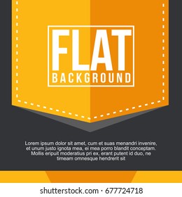 black yellow simple modern flat background banner wallpaper vector