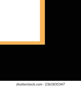black yellow square banner social media templates