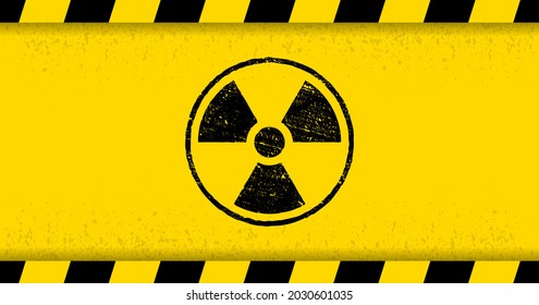 Black yellow striped banner wall Hazard industrial striped road warning Yellow black diagonal stripes Seamless pattern Vector