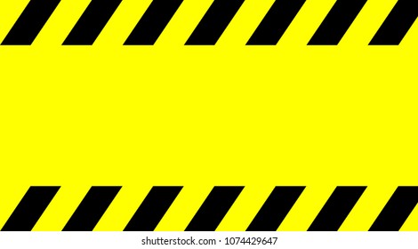Black and yellow stripes set. Warning tapes. Danger signs. Caution ,Barricade tape, Do not cross, police, scene barrier tape. Vector flat style cartoon illustration isolated on background
