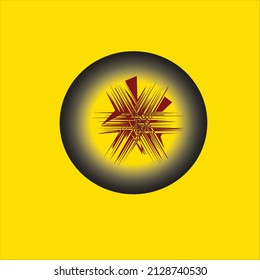 Diseño de ilustraciones vectoriales en negro y amarillo 