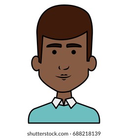 black young man avatar character