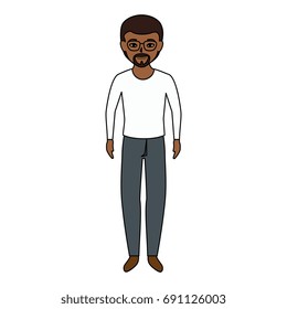 black young man avatar character