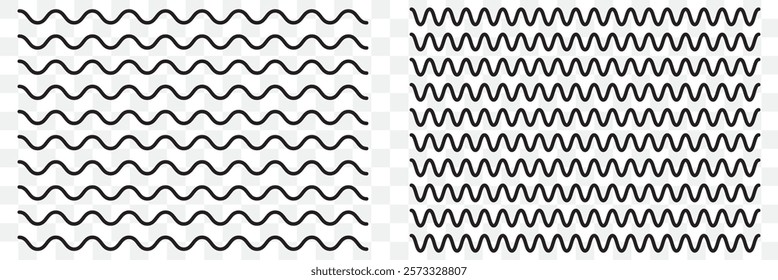 Black zig zag lines pattern vector design. Zig zag line isolated on white background. eps 10.