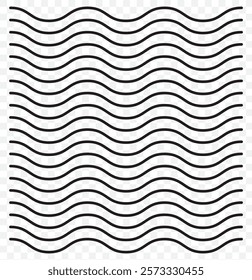Black zig zag pattern seamless texture isolated on white. eps 10.