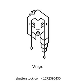 Black Zodiac Vector Line icons on white background. Easy editable colors. For logo design, interior design, mobile interface and web design, for printables and social media, for posters and t-shirts.