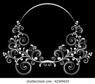 Black-and-white background.