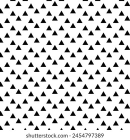 Black-and-white geometric seamless pattern design