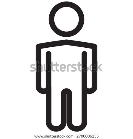 black-and-white icons representing various human figures and groups, designed for use in user interfaces, demographics, or signage.