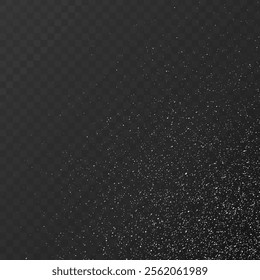 A black-and-white texture with a grainy, grunge look. It's abstract, with a glitter effect and dark background. There are also some dark waves and noise texture. It's a vector illustration of dust.