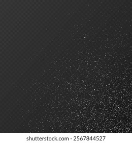 A black-and-white texture with a grainy, grunge look. It's abstract, with a glitter effect and dark background. There are also some dark waves and noise texture. It's a vector illustration of dust.