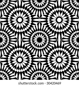 black-and-white vector background