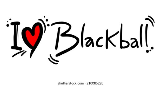 Blackball love