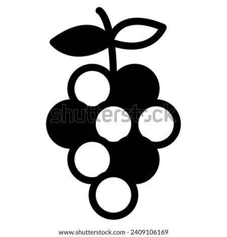 Blackberry icon illustration for web, app, infographic, etc