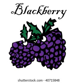 Blackberry label