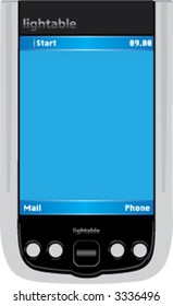 Blackberry - Personal Communication Device - Email - PDA Vector