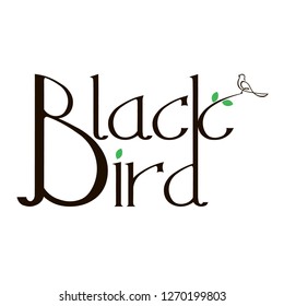 Blackbird logo icon templates