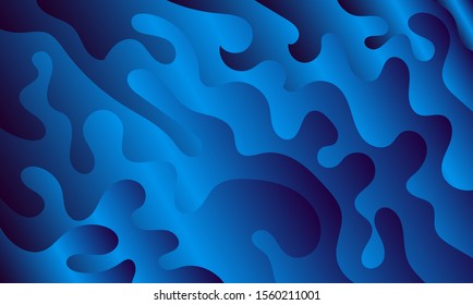 black-blue background. abstract theme background with snaking lines.