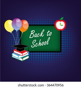 blackboard ,books ,cap