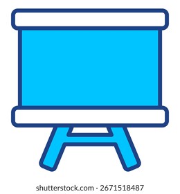 Colección simple del icono del Vector del autobús de Blackboard