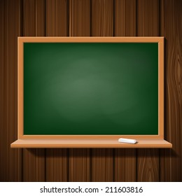 Class Board Chalk Vector Eps 10 Stock Vector (Royalty Free) 166665947