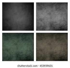 blackboard chalkboard background set collection grunge smudge vector scratched