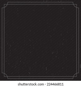 Blackboard dusty background. Vector illustration.