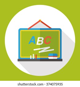 blackboard flat icon