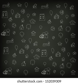 blackboard houses