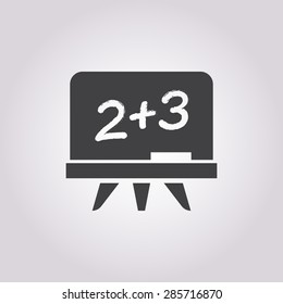 Blackboard icon.