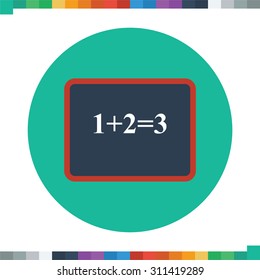 Blackboard icon.