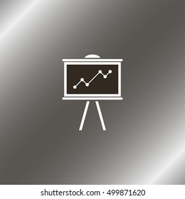 Blackboard icon.