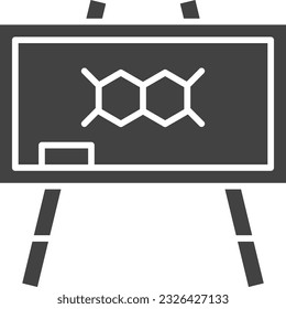 Blackboard Icon image. Suitable for mobile application.