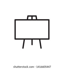 blackboard icon. logo design template  